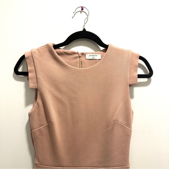 Aritzia Babaton Peach/Nude/Salmon-coloured Dress Size 00 - Picture 3 of 5